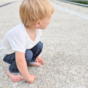 Jean en lin Mont chat Michel souple